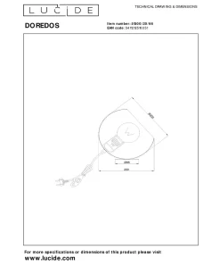 Doredos Bordlampe