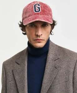 GANT Badge Washed Cord Cap