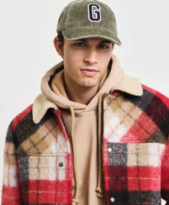 Gant Badge Washed Cord Cap