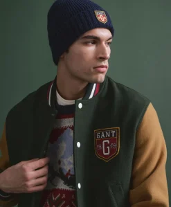 Gant Badge Wool Beanie