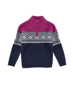 Halfzip ullgenser barn