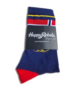 Happy Rebels VM Norge Golden socks