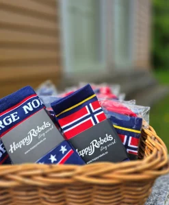Happy Rebels VM Norge Golden socks