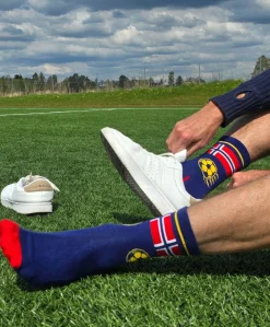 Happy Rebels VM Norge Golden socks