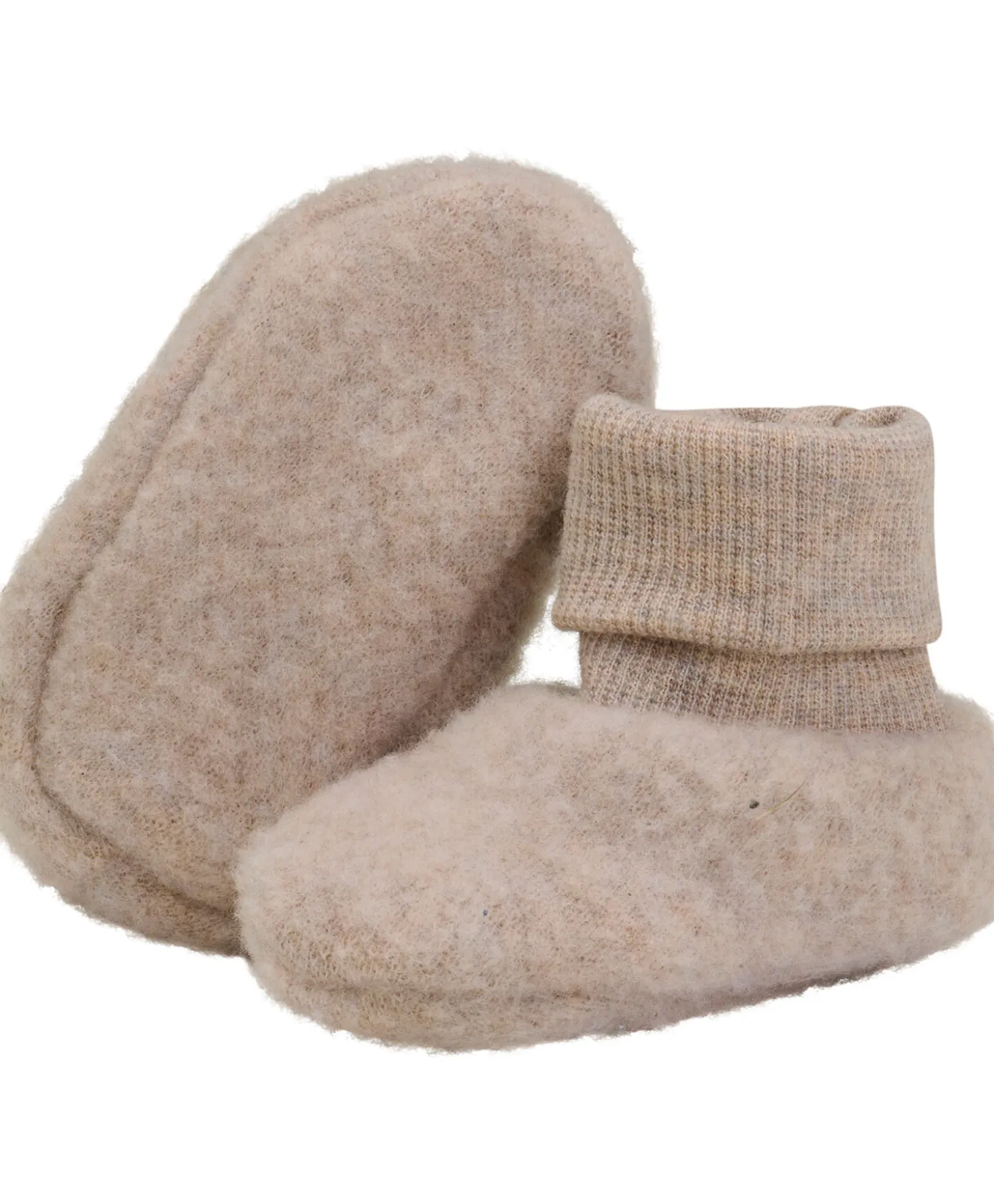 HUTTEliHUT Footies Wool Fleece 2-layer
