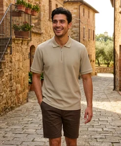 Jack&Jones Austin zip Polo