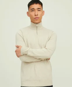 Jack&Jones Emil Knit half zip genser