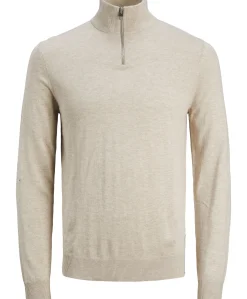 Jack&Jones Emil Knit half zip genser