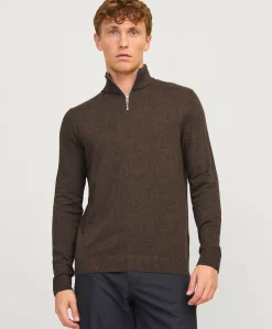 Jack&Jones Emil Knit half zip genser