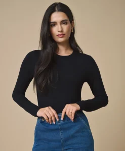JDY Mila LS O-neck Top