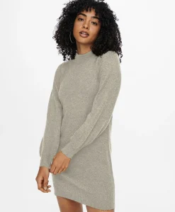 JDY Rue L/S Høyhalset Kjole