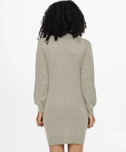 JDY Rue L/S Høyhalset Kjole