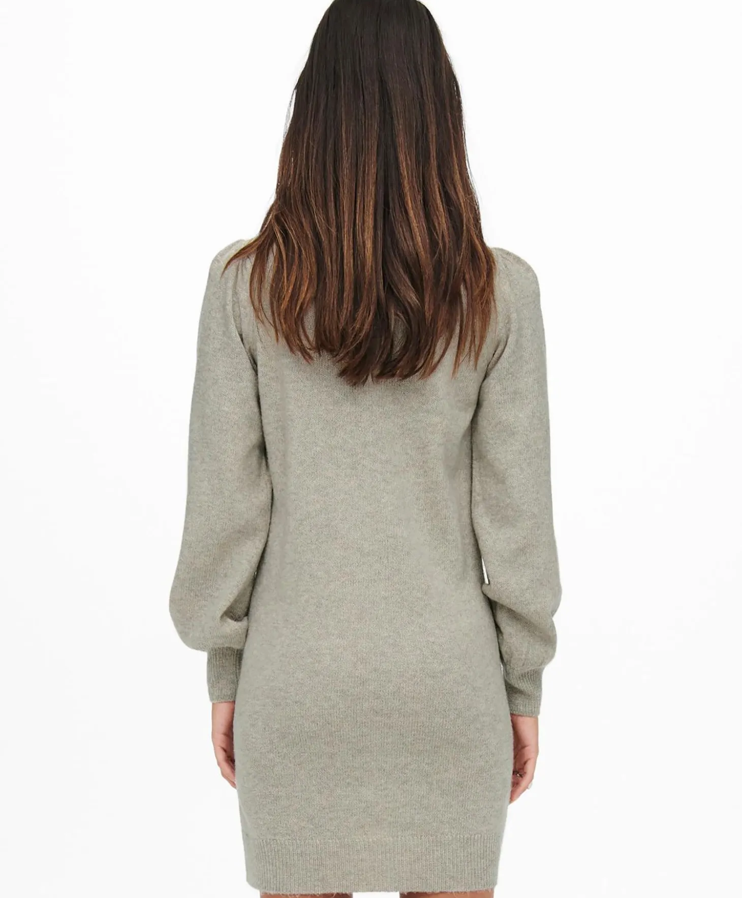 JDY Rue L/S Høyhalset Kjole