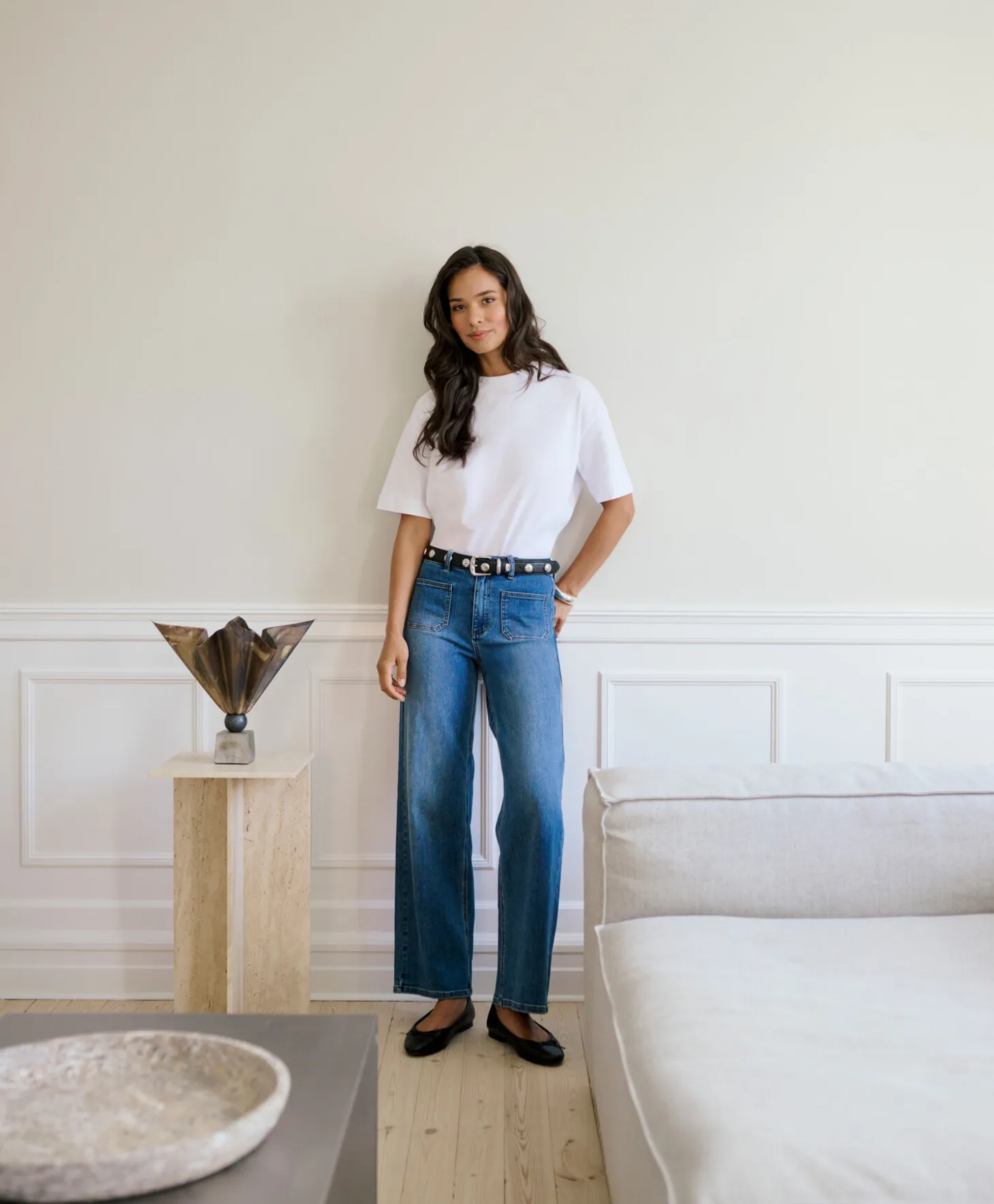 Kaffe Brook HW Reg Fit Jeans