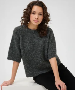 Kaffe Emilie Cropped Knit Pullover