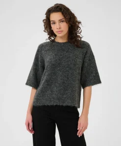 Kaffe Emilie Cropped Knit Pullover