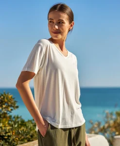 Kaffe Frida V-neck T-shirt