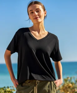 Kaffe Frida V-neck T-shirt