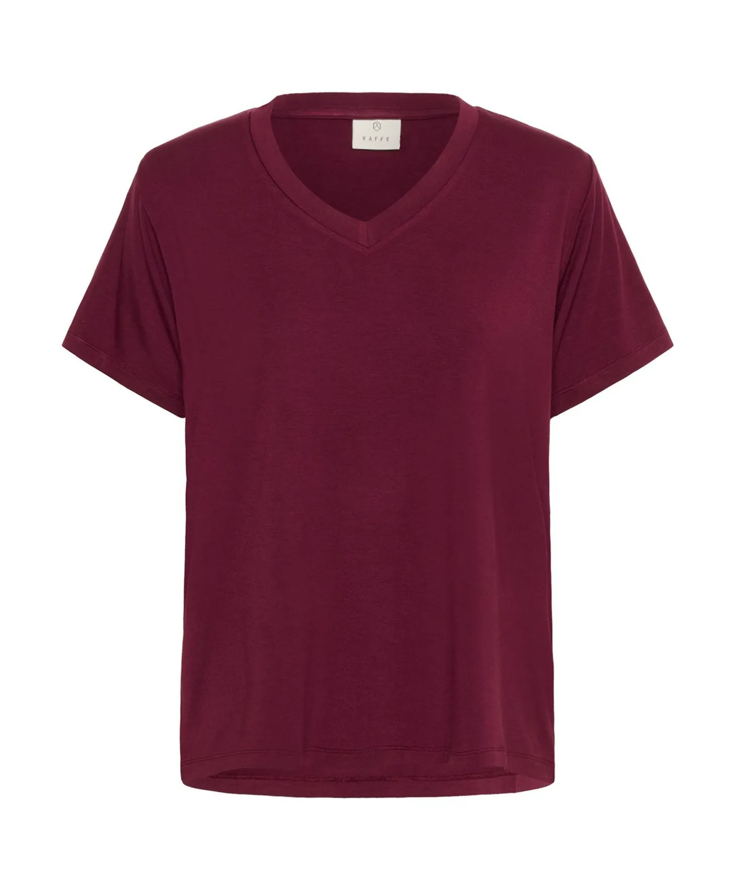 Kaffe Frida V-neck T-shirt