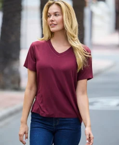 Kaffe Frida V-neck T-shirt
