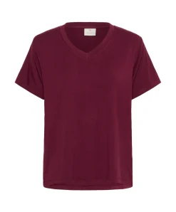 Kaffe Frida V-neck T-shirt