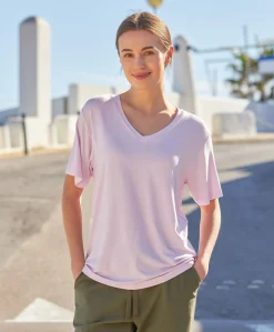 Kaffe Frida V-neck T-shirt