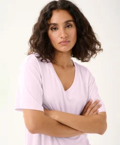 Kaffe Frida V-neck T-shirt