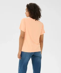 Kaffe Frida V-neck T-shirt