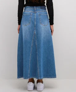 Kaffe Hera Denim Skjørt