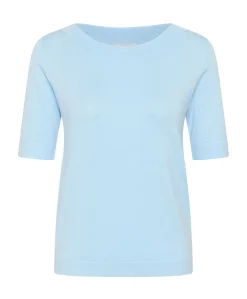 Kaffe Lizza boatneck solid topp