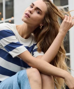 Kaffe Lizza  Striped Knitt