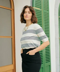 Kaffe Lizza  Striped Knitt