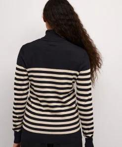 Kaffe Lizza Stripet Roll Neck