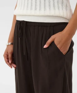 Kaffe Milia Cropped Wide Pants