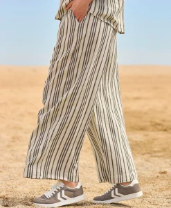 Kaffe Milia Cropped Wide Pants