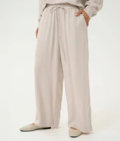 Kaffe Milia Cropped Wide Pants