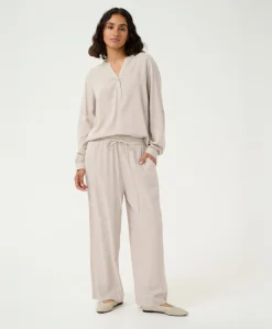 Kaffe Milia Cropped Wide Pants