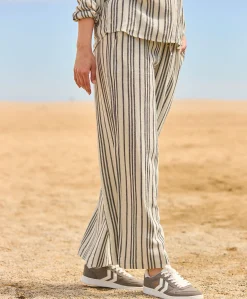 Kaffe Milia Cropped Wide Pants