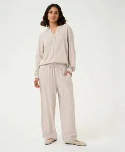 Kaffe Milia Cropped Wide Pants