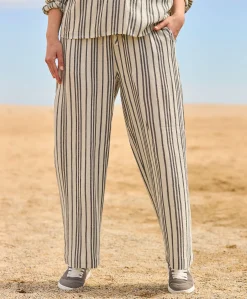 Kaffe Milia Cropped Wide Pants