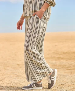 Kaffe Milia Cropped Wide Pants