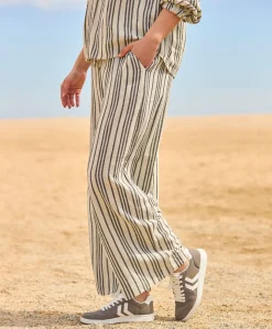 Kaffe Milia Cropped Wide Pants