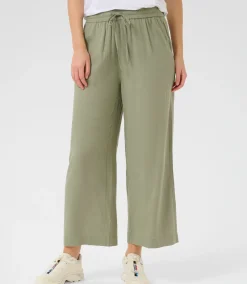 Kaffe Milia Cropped Wide Pants