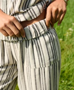 Kaffe Milia Cropped Wide Pants