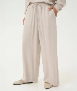 Kaffe Milia Cropped Wide Pants