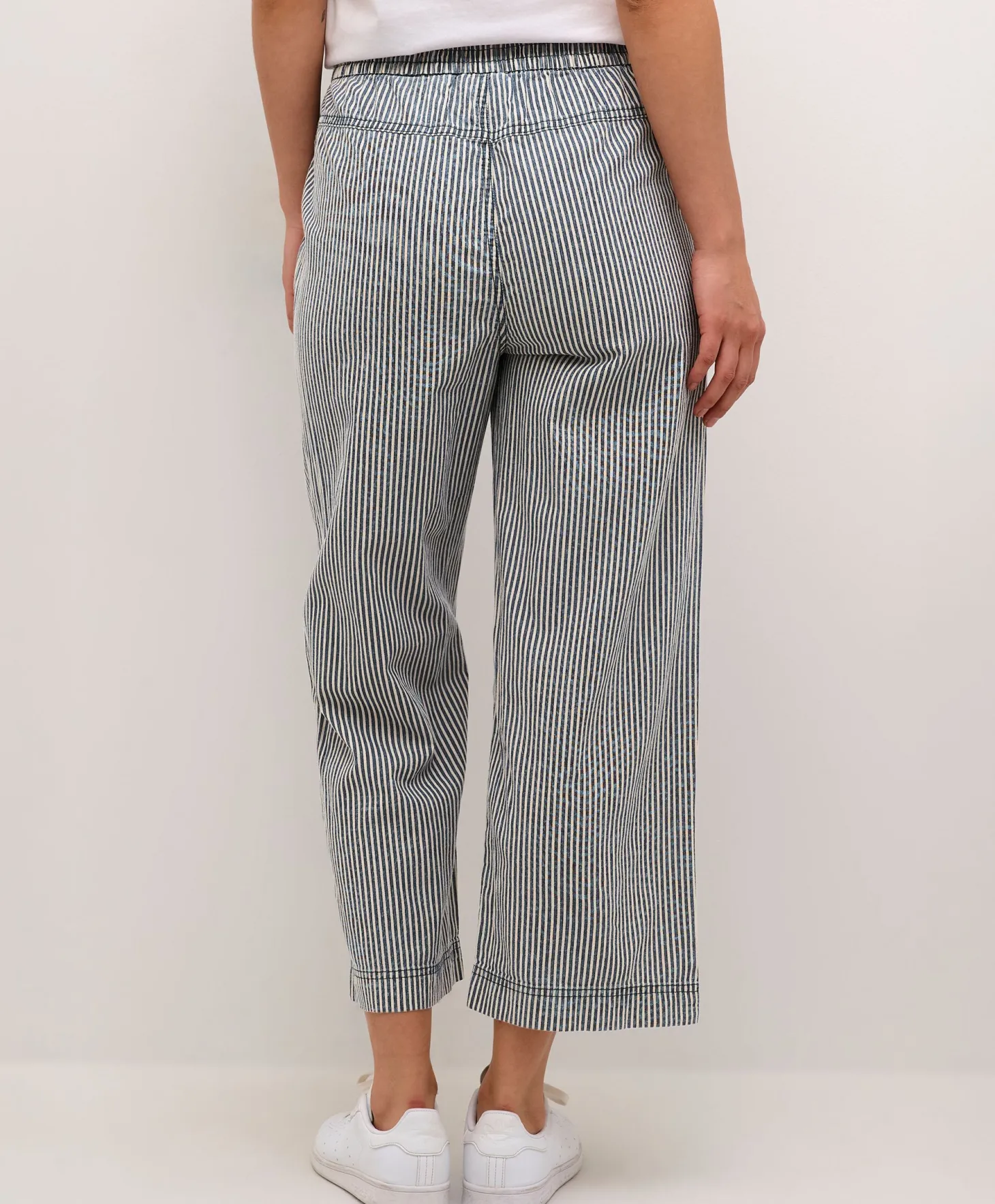 Kaffe Naya Striped Culotte Pant