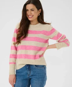 Kaffe Niel Striped Pullover