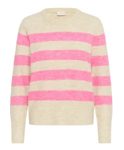 Kaffe Niel Striped Pullover