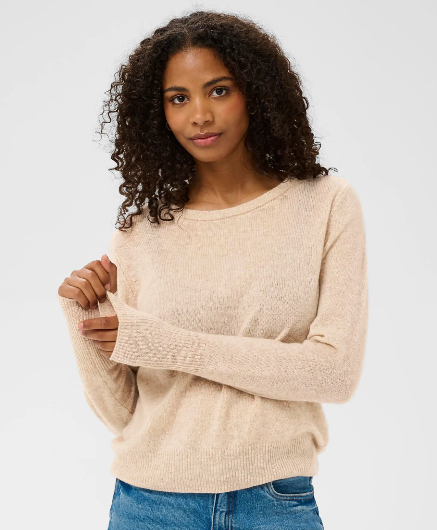 Kaffe Ull Cashmere Genser