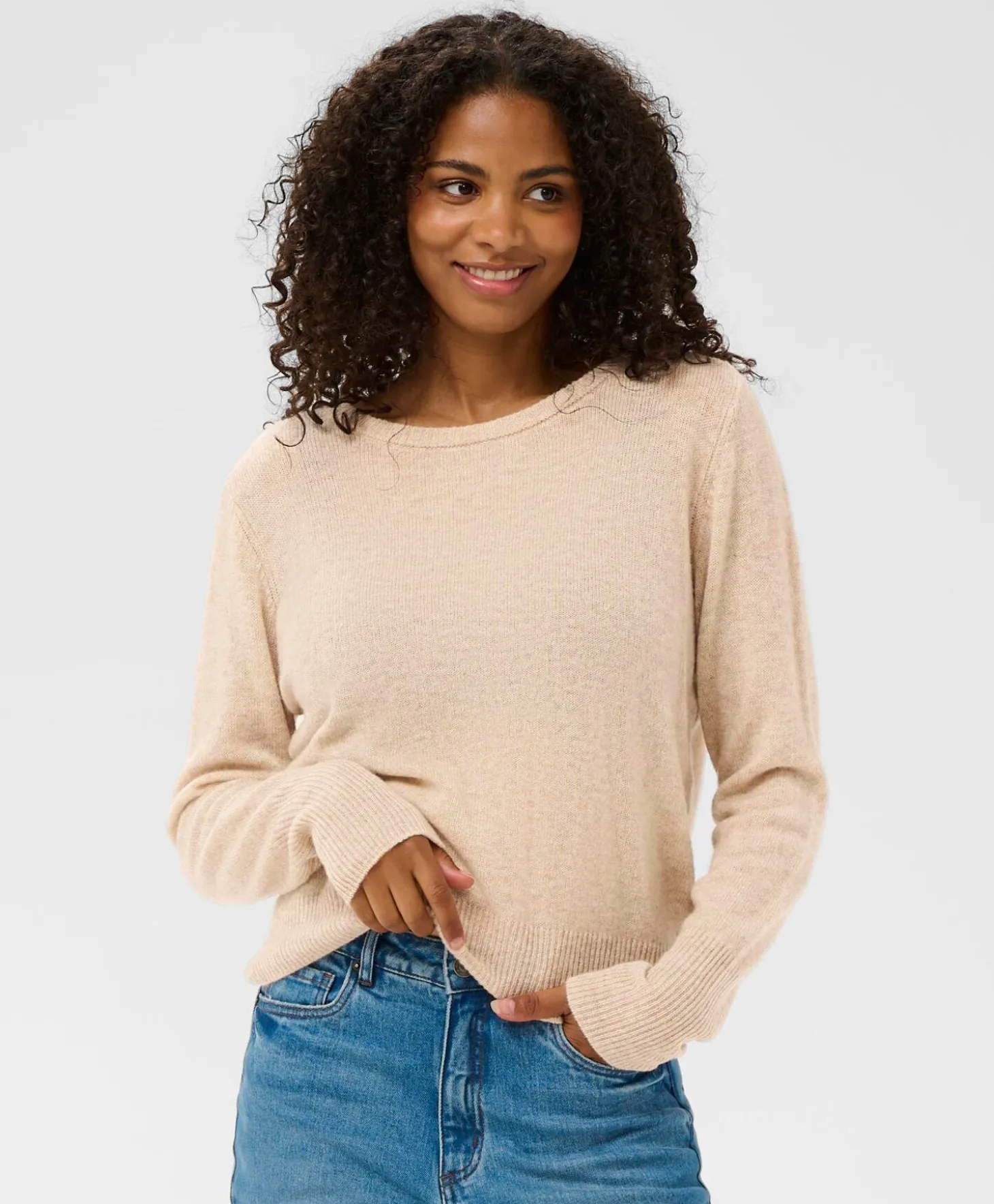 Kaffe Ull Cashmere Genser